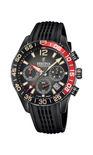 Festina Orologio Analogico Quarzo Uomo Con Cinturino In Silicone F20518/3