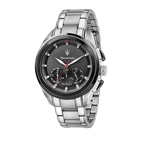 Maserati Orologio Da Uomo, Collezione Traguardo, Al Quarzo, Cronografo - R8873612015