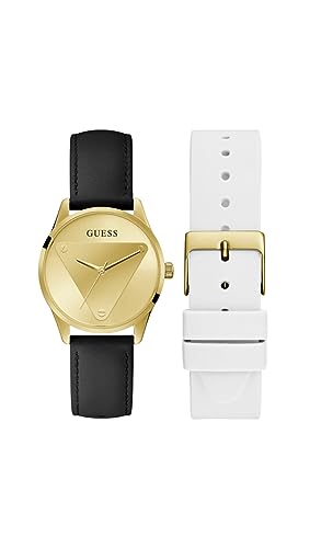 Guess Orologio Analogico Al Quarzo Donna Con Cinturino In Acciaio Inossidabile Gw0642L1