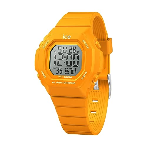 Ice-Watch - Ice Digit Ultra Orange - Orologio Arancione Da Bambini (Unisex) Con Cinturino In Plastica - 022102 (Small)