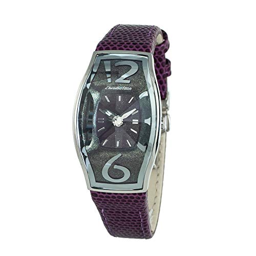 Chronotech Orologio Analogico Quarzo Donna Con Cinturino In Pelle Ct7932Al-89