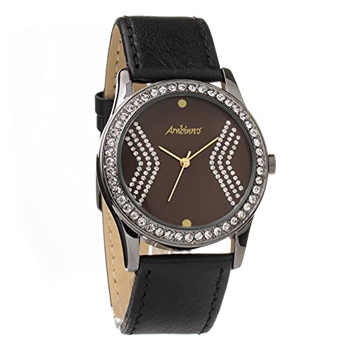 Arabians Orologio Analogico Quarzo Uomo Con Cinturino In Pelle Dba2087L