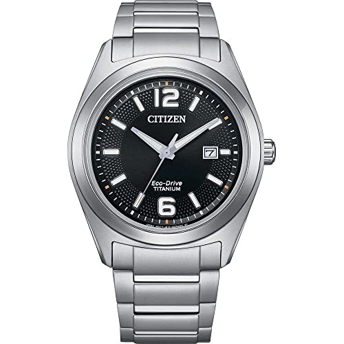 Citizen Orologio Analogo Eco-Drive Uomini Con Cinturino In Titanio Aw1641-81E