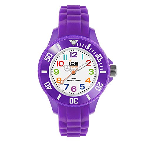 Ice-Watch - Ice Mini Purple - Orologio Porpora Da Bambine Con Cinturino In Silicone - 000788 (Extra Small)