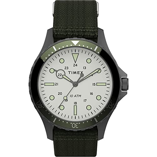 Timex Orologio Analogico Al Quarzo Uomo Con Cinturino In Tessile Tw2T75500