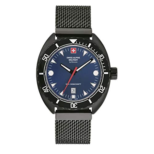 Swiss Alpine Military 7066.1175 Turtle Men`S 44Mm 10Atm