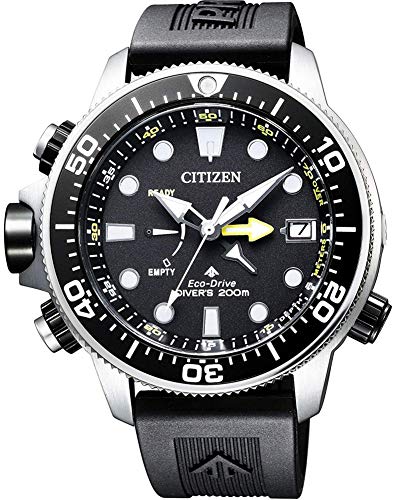 Citizen Orologio Analogo Automatico Uomo Con Cinturino In Di Gomma Bn2036-14E