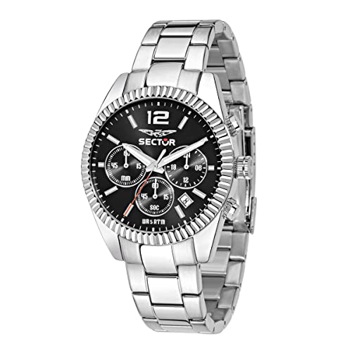 Sector No Limits Orologio Da Uomo Analogico Al Quarzo Con Cinturino In Acciaio Inox – R3273676003
