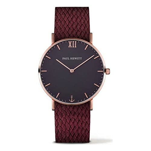 Paul Hewitt Orologio Analogico Al Quarzo Unisex Adulti Con Cinturino In Nylon Ph-Sa-R-St-B-19S