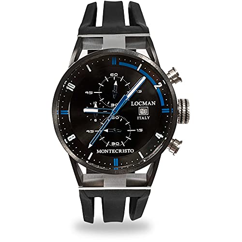 Orologio Cronografo Uomo Locman Montecristo Trendy Cod. 0510Knbkfbl0Gok