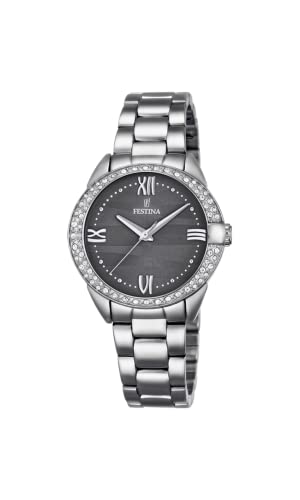 Festina Orologio Analogico Quarzo Da Donna Con Cinturino In Acciaio Inox F16919/3