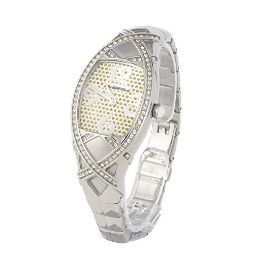 Chronotech Orologio Analogico Quarzo Donna Con Cinturino In Acciaio Inox Ct7026Ls-15M