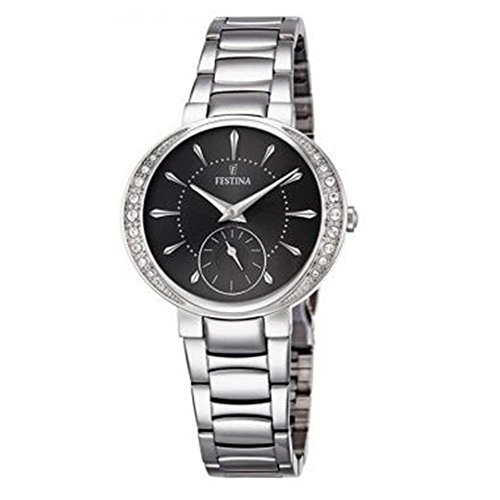 Festina Orologio Analogico Quarzo Da Donna Con Cinturino In Acciaio Inox F16909/2