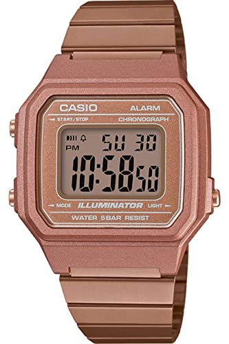 Casio Orologio Digitale Quarzo Unisex Adulto Con Cinturino In Acciaio Inox 4549526169342