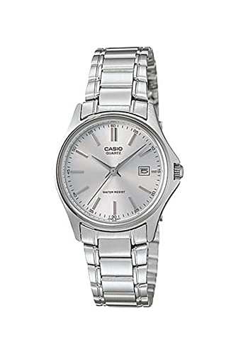 Casio 19728 Ltp-1183 A-7 A – Orologio Donna Al Quarzo Bracciale Metallico Argento