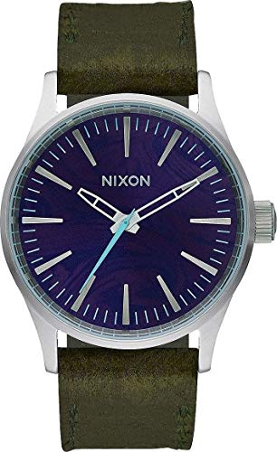 Nixon Orologio Analogico Quarzo Unisex Con Cinturino In Pelle A377-2302-00