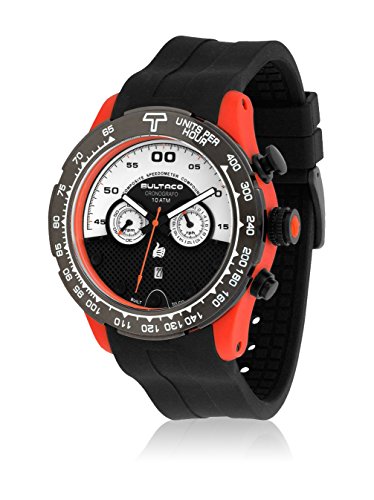 Bultaco Orologio Cronografo Miyota Os21 Da Uomo. Con Cinturino In Caucciù H1Po48Csw1