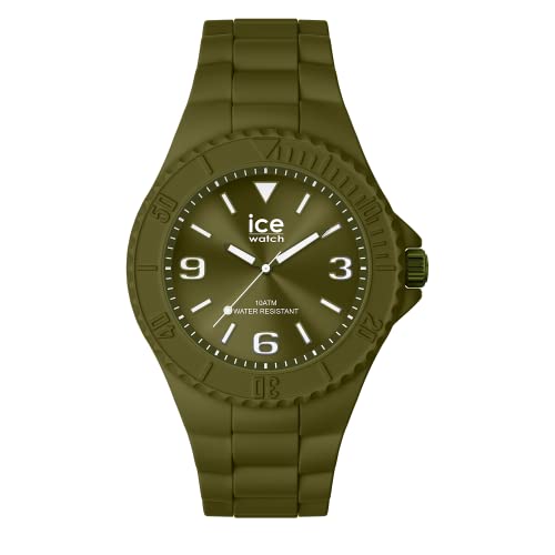 Ice-Watch - Ice Generation Military - Orologio Verde Da Uomocon Cinturino In Silicone - 019872 (Medium)