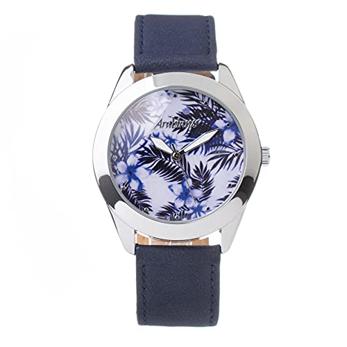 Arabians Orologio Analogico Quarzo Uomo Con Cinturino In Pelle Hba2212K
