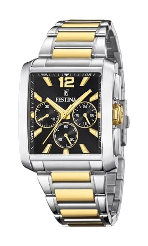 Festina Orologio Analogueico Quarzo Uomo Con Cinturino In Acciaio Inox F20637/4