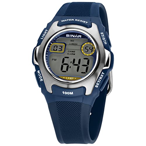 Sinar Armbanduhr Xe – Orologio, Cinturino In Resina, Colore: Nero
