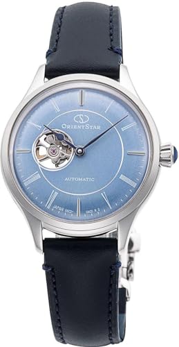 Orient Orologio Da Donna Con Quadrante Scheletro Blu Automatico A Stella Re-Nd0012L00B