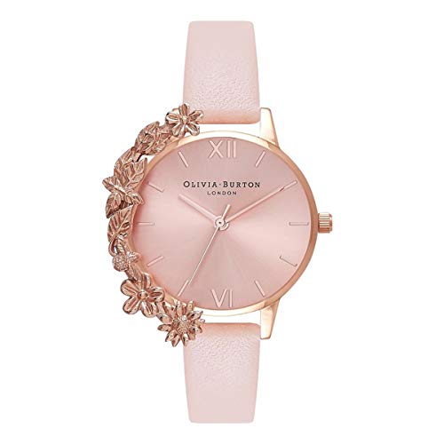 Olivia Burton Orologio Analogico Quarzo Donna Con Cinturino In Pelle Ob16Cb11