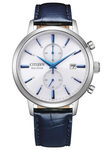 Citizen Orologio Da Uomo Analogico Eco-Drive 32025928, Blu, Misura Unica