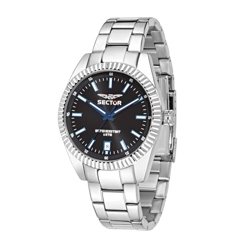 Sector No Limits Orologio Da Uomo Analogico Al Quarzo Con Cinturino In Acciaio Inox – R3253476001