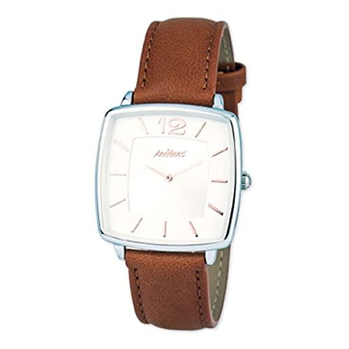 Arabians Orologio Analogico Quarzo Uomo Con Cinturino In Pelle Hba2245C