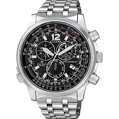 Citizen Orologio Cronografo Al Quarzo Uomo Con Cinturino In Acciaio Inossidabile Cb5860-86E