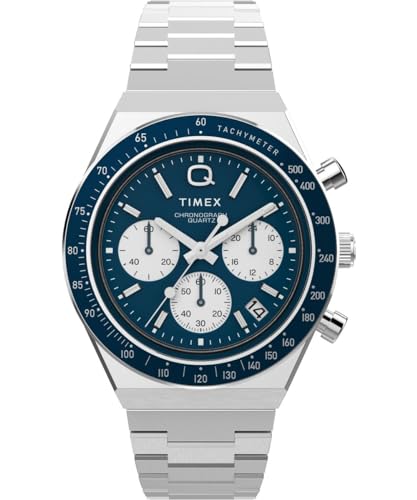 Timex Orologio Cronógrafo Al Quarzo Da Uomo Con Cinturino In Acciaio Inossidabile Tw2W51600