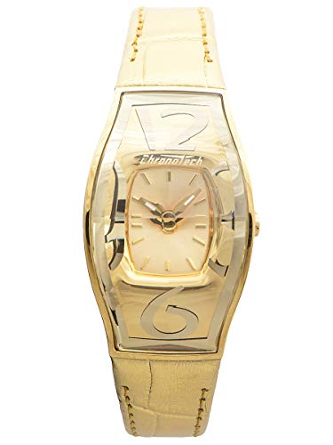 Chronotech Orologio Analogico Quarzo Donna Con Cinturino In Pelle Ct7932L-65