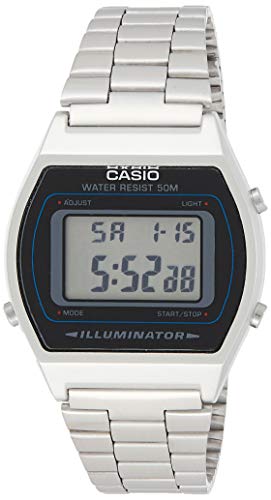 Casio Orologio Digitale Quarzo Uomo Con Cinturino In Acciaio Inox B640Wd-1Avef