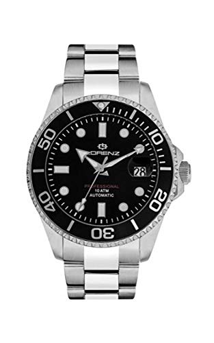 Lorenz Orologio Analogico Automatico Uomo Con Cinturino In Acciaio Inox 030081Aa