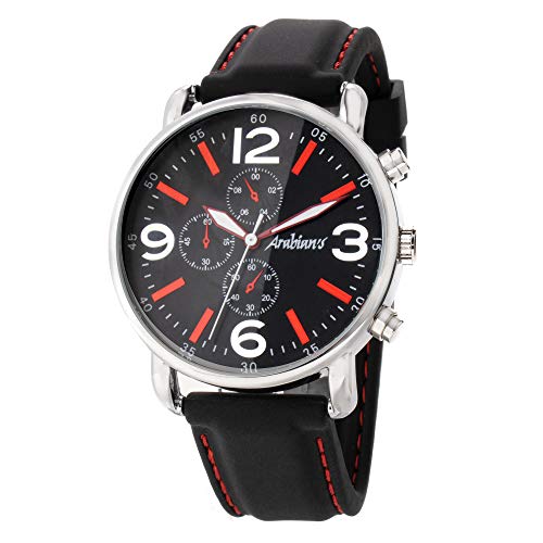 Arabians Orologio Analogico Quarzo Uomo Con Cinturino In Silicone Hba2259N