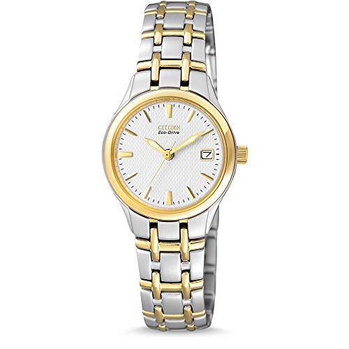Citizen Orologio Analogico Quarzo Donna Con Cinturino In Acciaio Inox Ew1264-50A