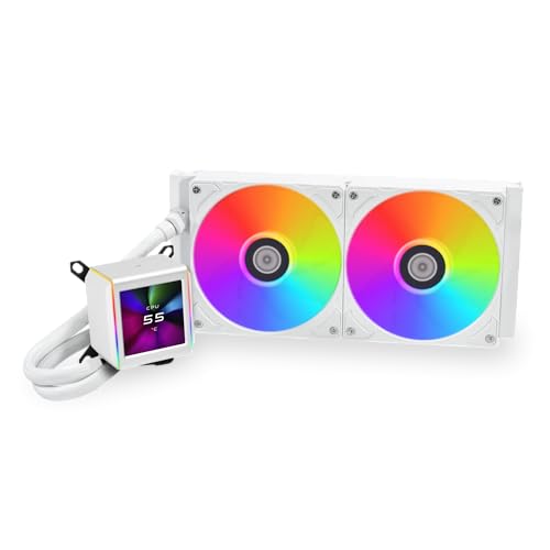 Lian-Li Kit Watercooling Aio Galahad Ii Lcd - 280Mm (Blanc)