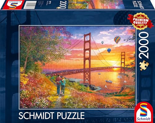 Schmidt Spiele Spaziergang Zur Golden Gate Bridge (2000 Teile)