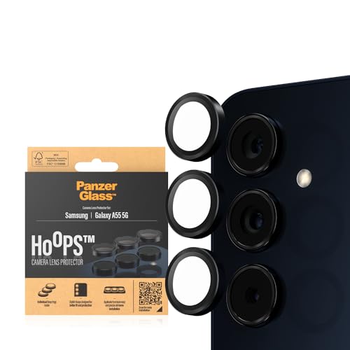 Panzerglass Hoops Samsung Galaxy New A54 5G, Nero