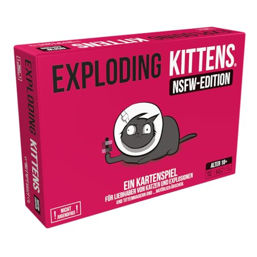 Asmodee Exploding Kittens - Nsfw-Edition