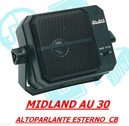 MIDLAND AU 30 ALTOPARLANTE ESTERNO SUPPLEMENTARE ALAN - RADIO CB AUTO T682