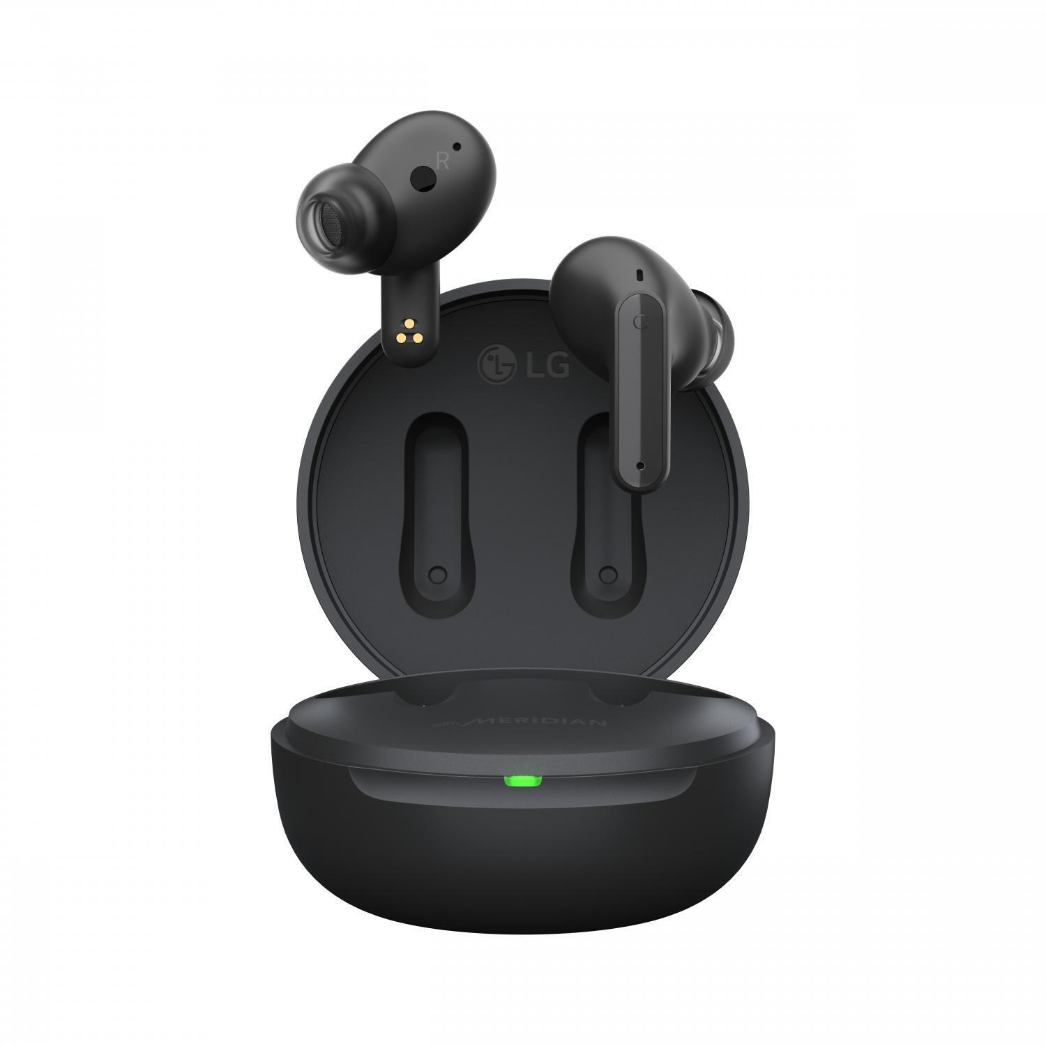 Lg Auricolari Bluetooth Cuffiette Wireless con custodia Nero TONE-FP5.CEUFLLK