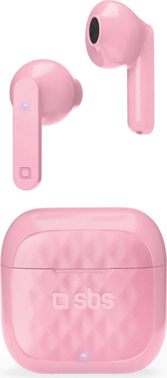 Sbs Auricolari Bluetooth in-ear Custodia ricarica colore Rosa - TEEARAIRFREETWSP
