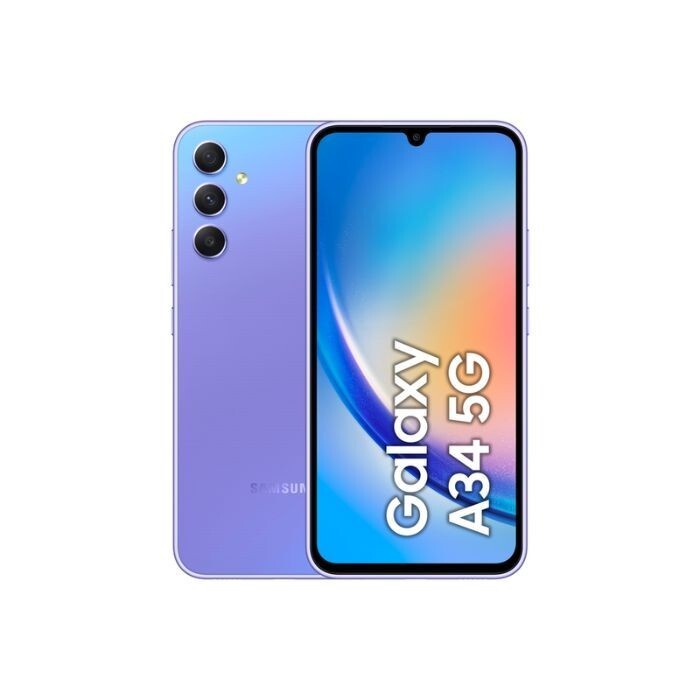 SAMSUNG | Smartphone A34 5G Ram 6GB Archiviazione 128GB Lavanda