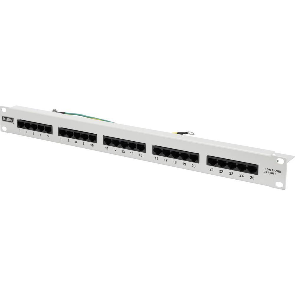 Digitus 25-KR/G Patchpanel ISDN