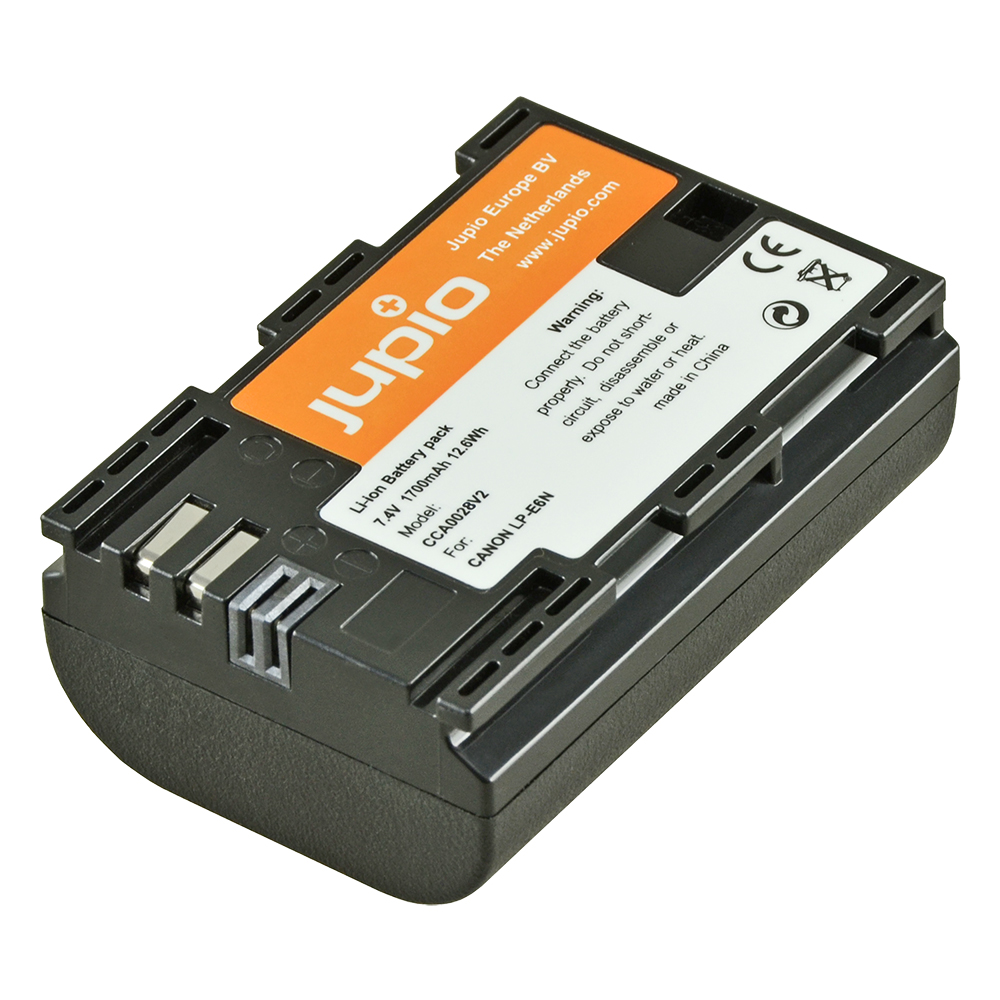 JUPIO CCA0028V2 BATTERIA COMPATIBILE LITIO  LP-E6N CANON EOS 5D Mark II III 6D