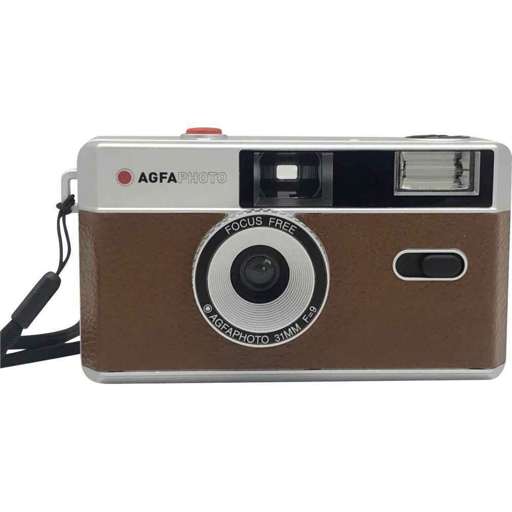 Agfa Photo 35mm Fotocamera analogica a pellicola vintage marrone