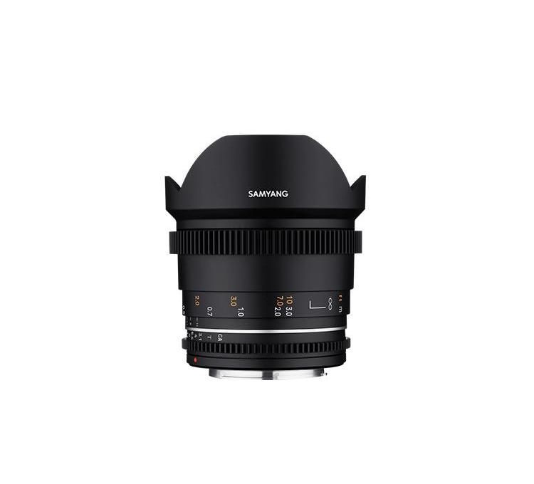 Samyang Obiettivo Ultra Ampio MF 14mm T31 VDSLR MK2 Canon RF 23052-Sam