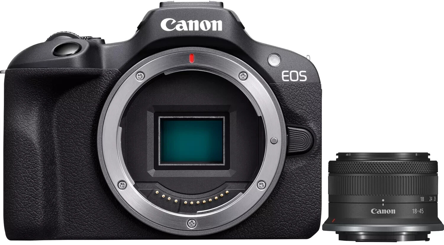 Canon EOS R100 Kit 18-45mm - Fotocamere digitali mirrorless Canon EOS R100